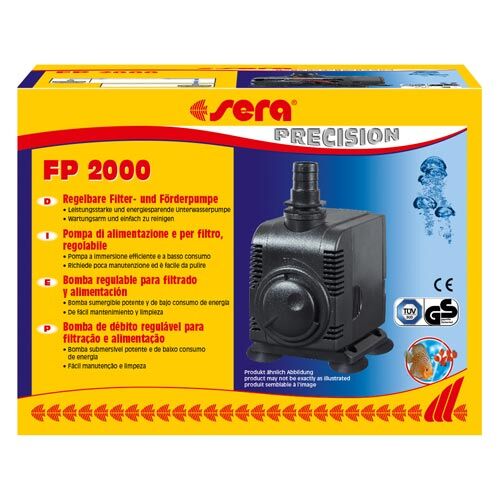 Sera: FP 2000 Regelbare Filter- und Förderpumpe 43 Watt