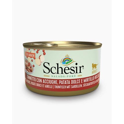 Schesir In SauceThunfisch mit Anchovis Süßkartoffeln und Preiselbeeren 85g Dose