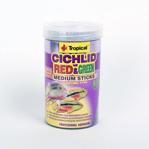 Tropical: Cichlid Red & Green Medium Sticks 1000ml