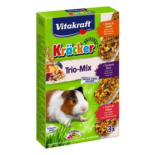 Vitakraft Kräcker Kräcker Mix Honig/Traube/Frucht  3St.
