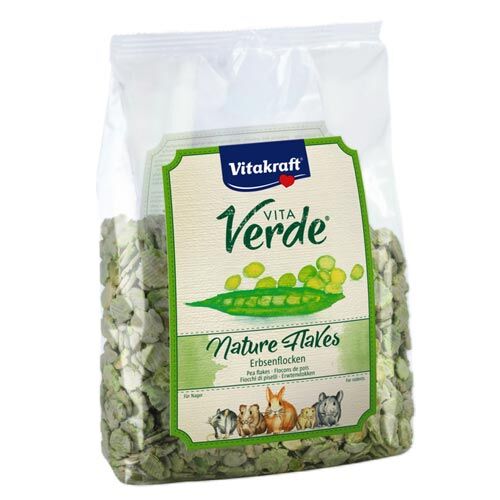 Vitakraft: Vita Verde Nature Flakes, Erbsenflocken, 500 g