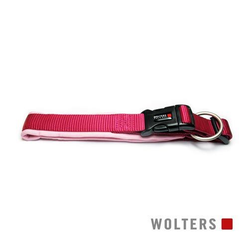 Wolters Cat & Dog Halsband Professional Gr. -1 20-24cm x 15mm  himbeer/rose