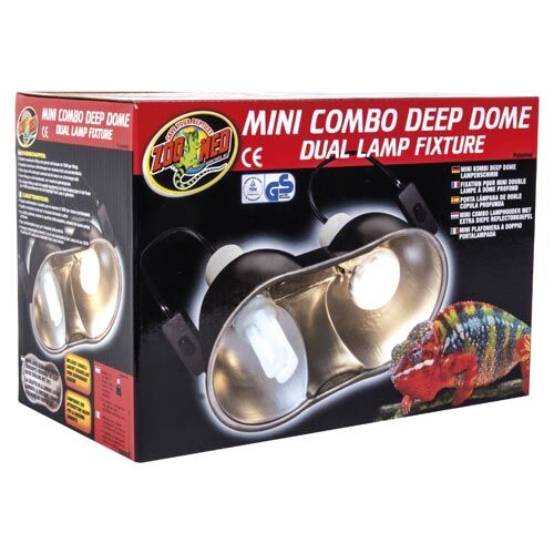 Zoo Med: Mini Combo Deep Dome Lampenschirm 2x14cm Bild 3