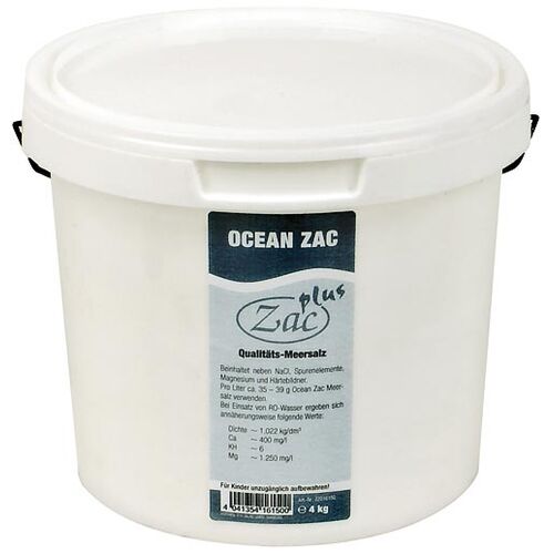 Zac: Ocean Zac Qualitäts-Meersalz 4kg