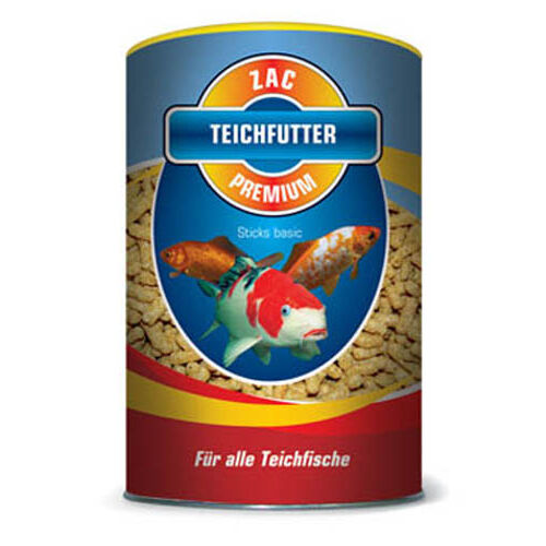 Zac: Premium Teichfuttersticks Basic  1 l