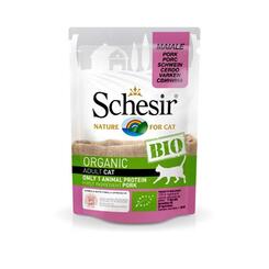 Schesir Nature For Cat Bio Schwein in Pouchbeutel  85 g