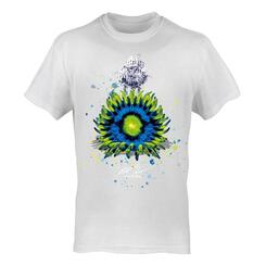T-Shirt Rundhals Motiv Leuchtende Koralle 2