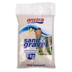 Amtra pro nature sand&gravel weiß Körnung 0,1-0,7mm 5kg