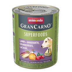 Animonda GranCarno Superfoods Lamm Amaranth Cranberries Lachsöl 800g