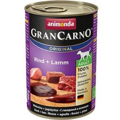 Animonda: Gran Carno Fleisch Pur Adult Rind & Lamm  400g