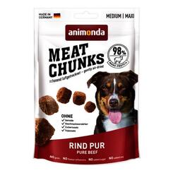 Animonda Meat Chunks Rind Pur für Hunde 80g