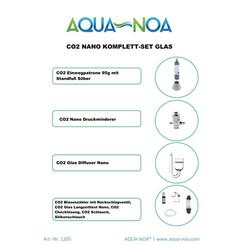 Aqua-Noa Komplett-Set Glas