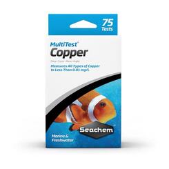  Seachem MultiTest Copper 75 Tests     