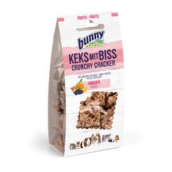 Bunny Nagerfutter Keks mit Biss + Inulin Früchte  50g