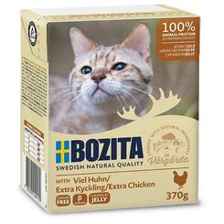 Bozita: Häppchen in Gelee mit viel Huhn  370g