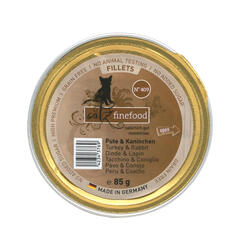 Catz Finefood Fillets N°409 Pute Huhn Kaninchen  85 g