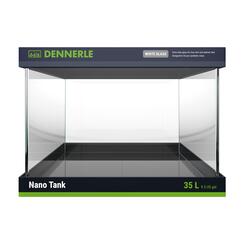 Dennerle Nano Tank Weißglas Aquarium 35 Liter 40 x 32 x 28 cm ( L x B x H )