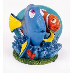 Penn Plax: Nemo Aquariendeko Nemo & Khan  ca. 6 x 7 x 8,5 cm