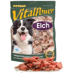 Petman Vitalpower Elch Frostfutter für Hunde  1 kg
