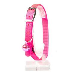 Duvo Plus Katzenhalsband Cat Collar Uni 2 Nylon pink 20- 30cm 10mm
