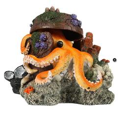 Aqua Della Stray Wood Octopuss verlorene Krake 15,5 x 12,5 x 11 cm