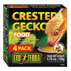 Exo Terra Crested Gecko Food 4er Pack  50g