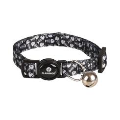 Flamingo Collar for cats Loulou schwarz  1 St.