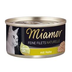 Miamor: Feine Filets naturelle mit Huhn  80 g