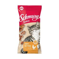 Schmusy: Snack Soft Bitties mit Huhn 60g