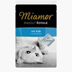 Miamor Ragout Royale in Cream mit Kalb in Tomatecream  100 g
