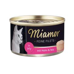 Miamor: Feine Filets in Jelly mit Huhn & Reis  100 g