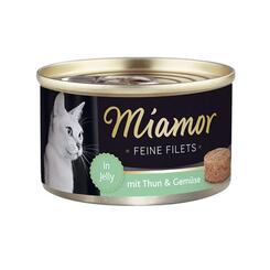Miamor: Feine Filets in Jelly mit Thun & Gemüse  100 g