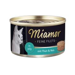 Miamor: Feine Filets in Jelly mit Thun & Reis  100 g