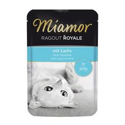 Miamor Ragout Royale in Jelly mit Lachs  100 g