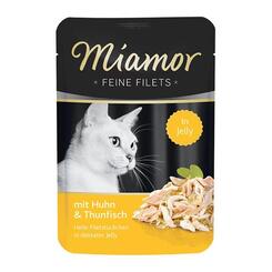 Miamor: Feine Filets in Jelly Huhn & Thunfisch  100 g