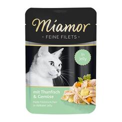 Miamor: Feine Filets in Jelly Thunfisch & Gemüse  100 g