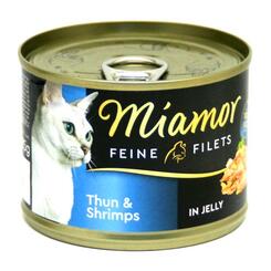 Miamor: Feine Filets in Jelly mit Thun & Shrimps  185 g