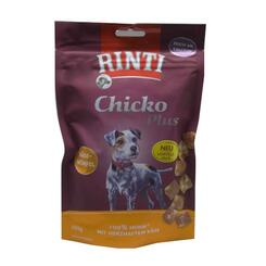 Rinti: Chicko Plus Käse-Würfel für Hunde 225g