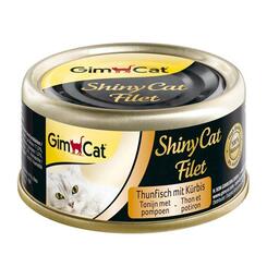 Gimcat: Shiny Cat Filet Thunfisch mit Kürbis  70g