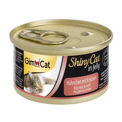 GimCat Shiny Cat Hühnchen mit Krebs  70g