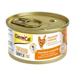 GimCat Superfood ShinyCat Duo Hühnchenfilet mit Karotten  70g