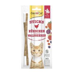 GimCat Superfood Duo-Sticks mit Hühnchen & Waldbeerengeschmack  3 Sticks