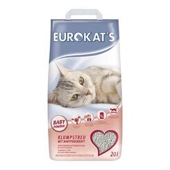 Eurokat's Katzenstreu mit Babypuderduft  20l