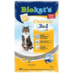 Biokat`s: Classic 3in1 20 Liter Katzenstreu
