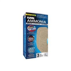 Fluval Ammoniak Filter Pad für Außenfilter 106/107/206/207  3 Stück