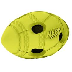 Nerfdog Crunch Football mit Quitschgeräusch 10,2cm grün