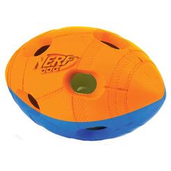 Nerf Dog Hundespielzeug LED Football S orange/blau