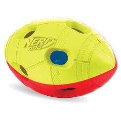 Nerf Dog LED Football Gummi TPR mit LED Innenball M 13,7cm