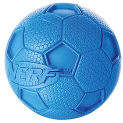 Nerf Dog Squeak Soccer Ball Gummi-Ball ø 7,6cm blau Hundespielzeug