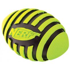 Nerf Dog Squeak Spiral Footbal Gummi-Ball ø 12,7cm grün Hundespielzeug